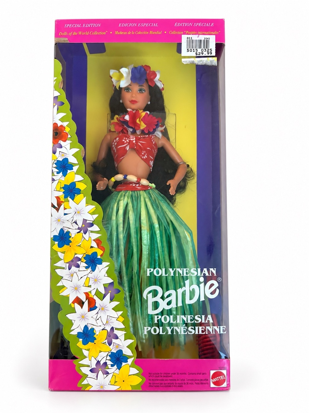 1994 Polynesian Barbie – Dolls of the World Special Edition #12700